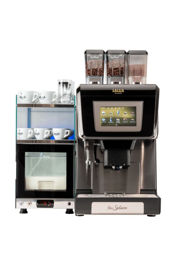Gaggia Milano La Solare with Milk Fridge